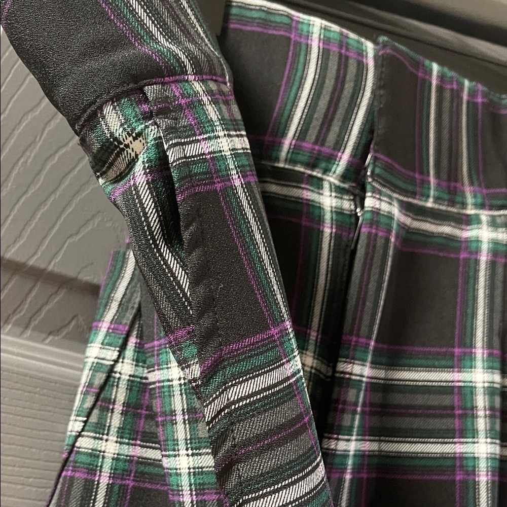 Torrid Black Plaid Pants - Picture 4 of 10